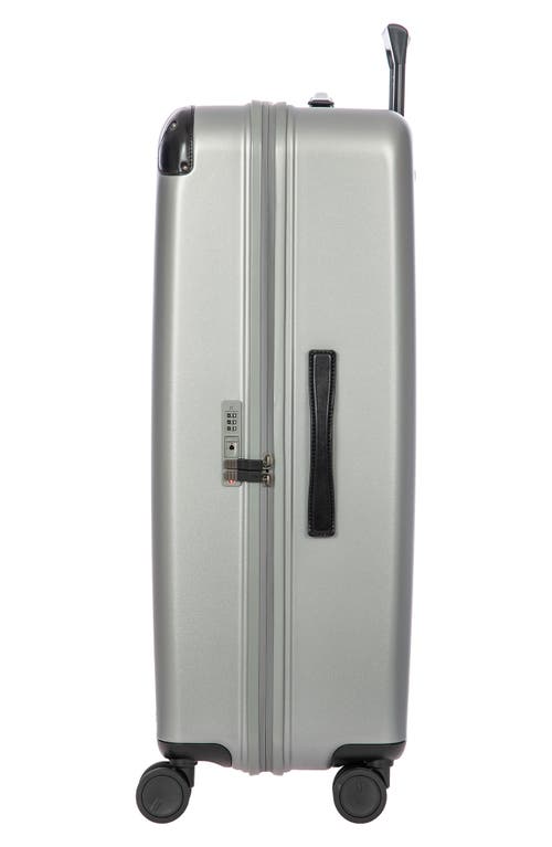 Bric's Amalfi 32" Spinner Suitcase In Silver/black