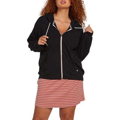 Plus Size Volcom Lil Zip Fleece Hoodie