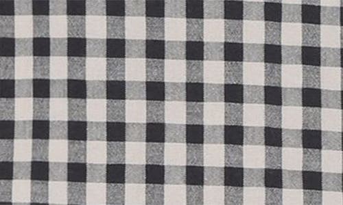 Kenzo Camicia A Quadri In Ecru Grey