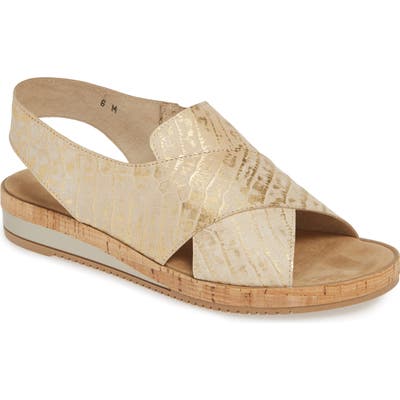 Sesto Meucci Sylke Sandal- Metallic