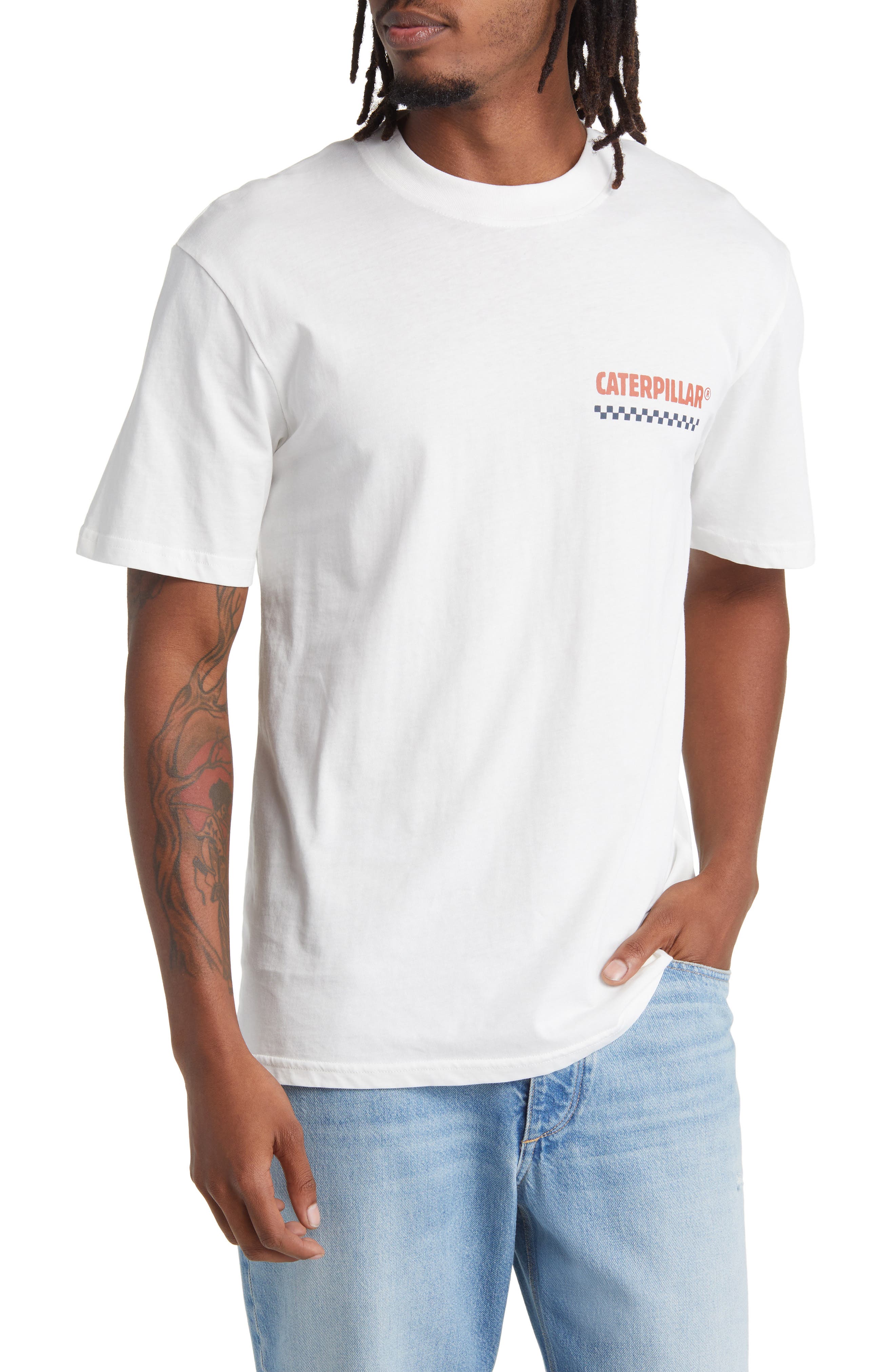 CAT WWR Imagine Graphic T-Shirt in Bone 