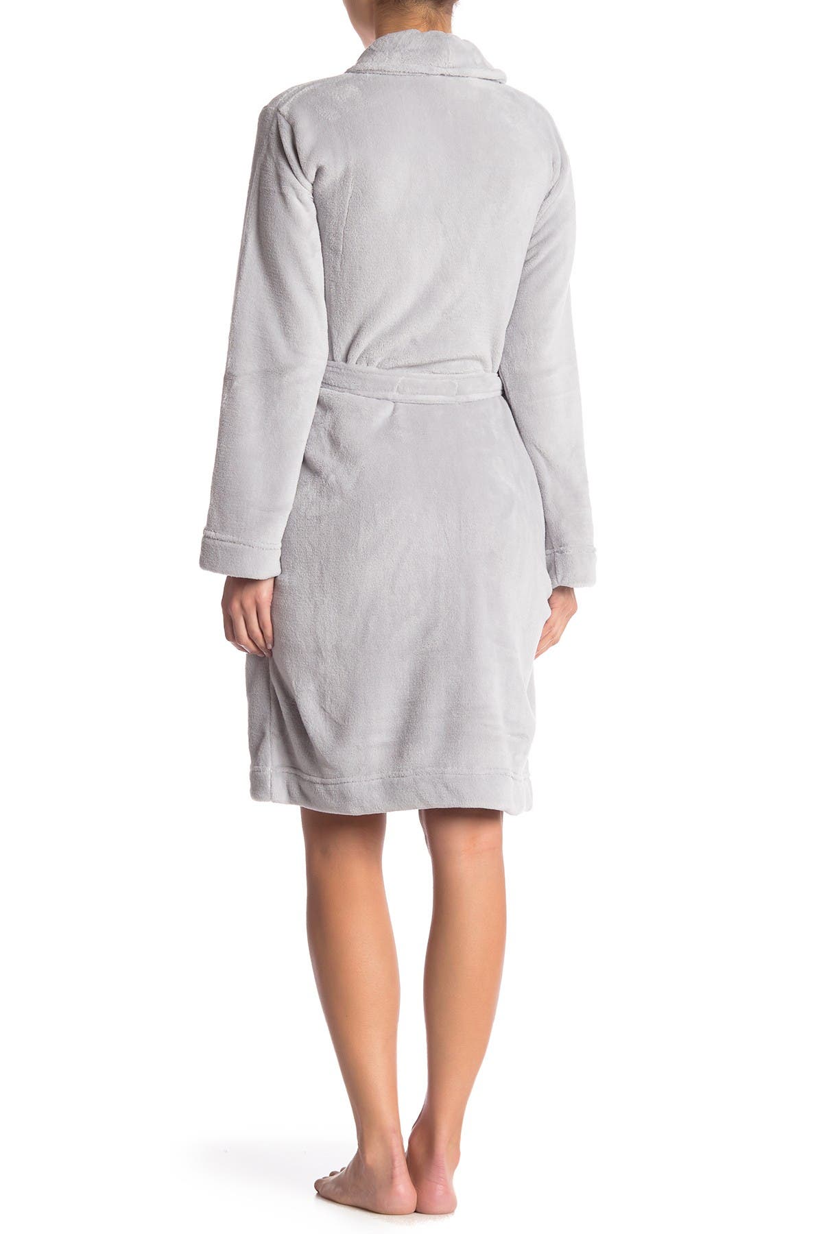 calvin klein plush shawl collar robe