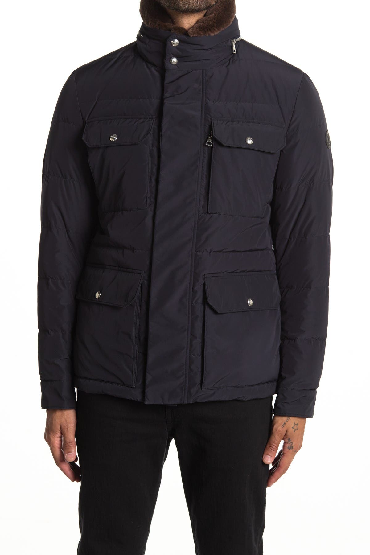 moncler beaver jacket