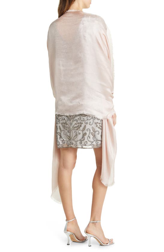 Shop Nordstrom Shimmer Wrap In Pink Chintz