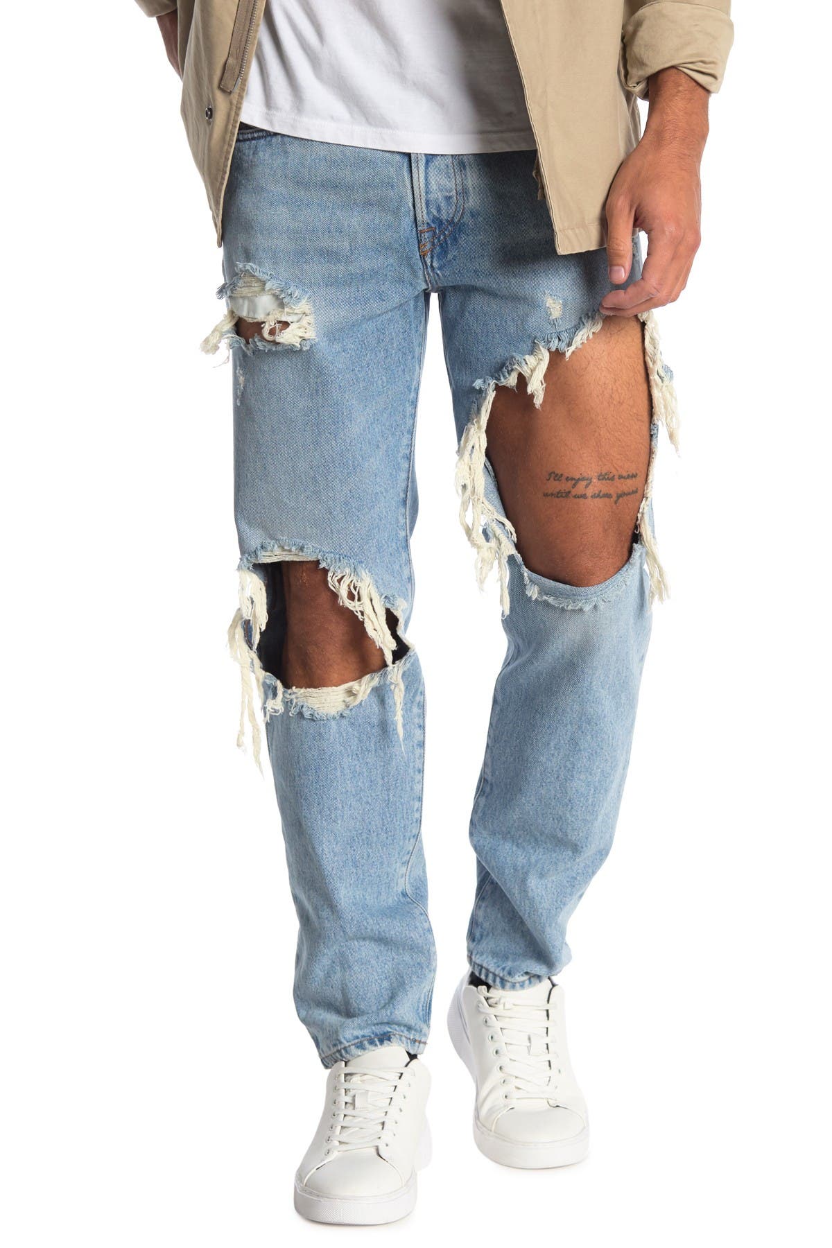 diesel destroyed jeans