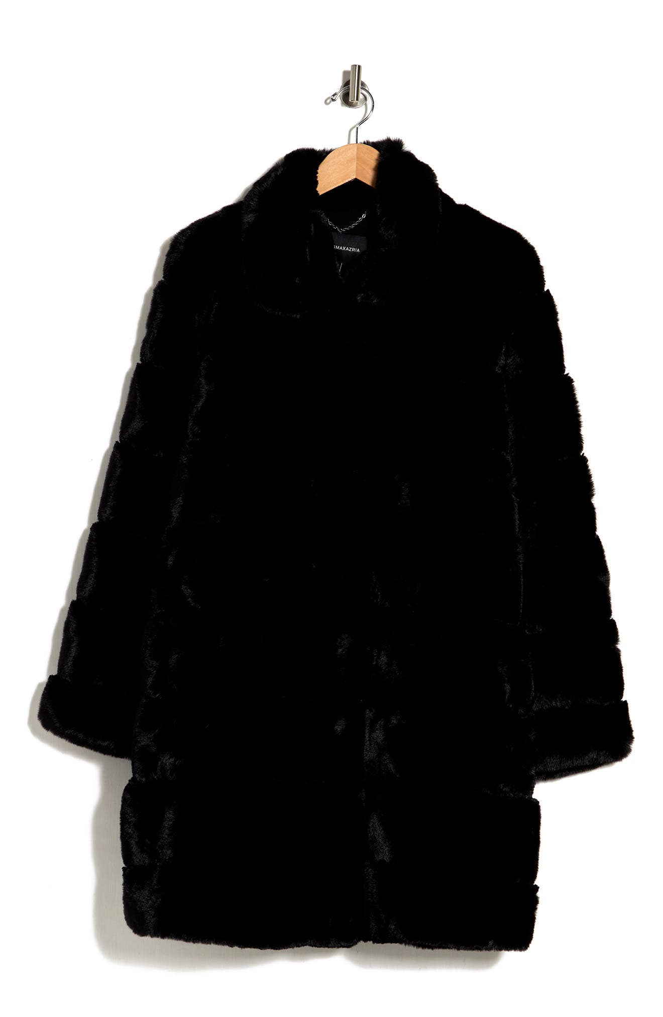 bcbg faux fur jacket