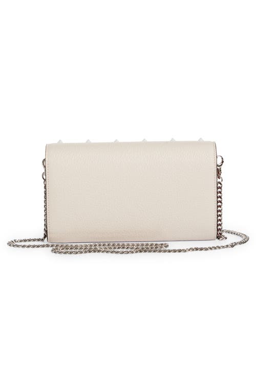 Christian Louboutin Paloma Loubinthesky Calfskin Wallet On A Chain In F609 Leche/multi