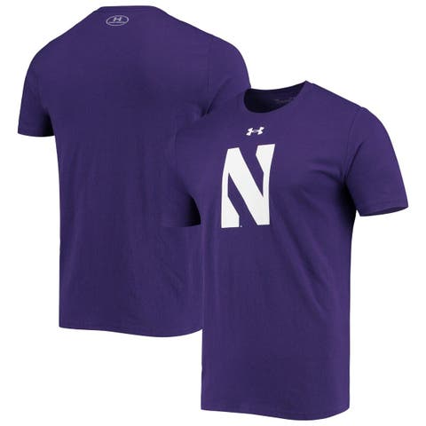 Northwestern University Wildcats Colosseum Ladies Purple Football Jersey  Pullover with N-Cat Design