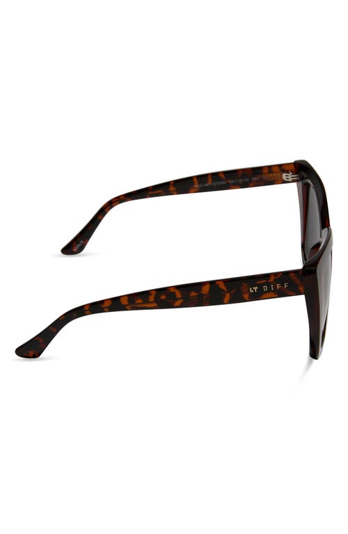 Diff 54mm Cat Eye Sunglasses In Dark Tortoise
