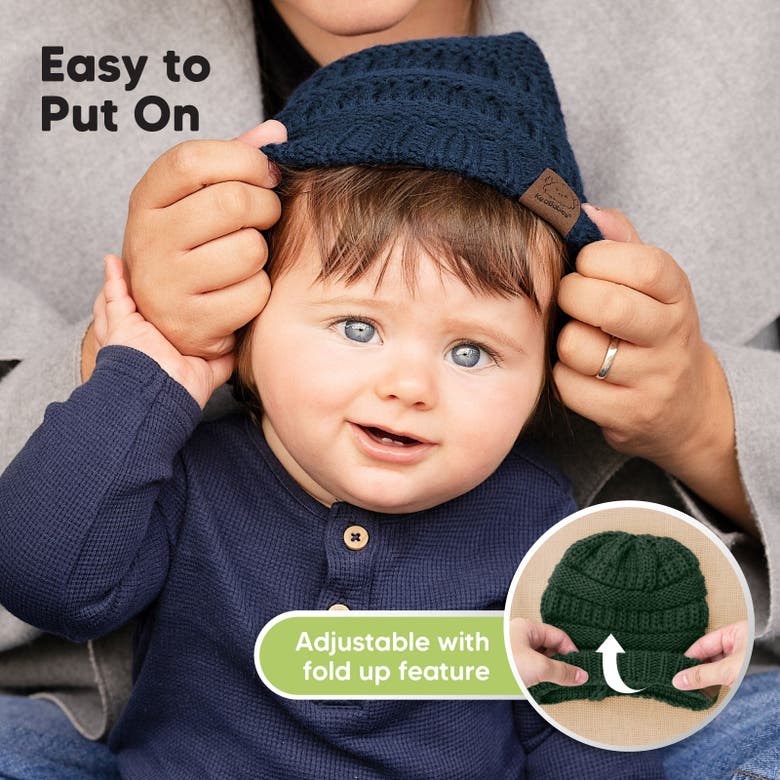 Shop Keababies 3-pack Warmzy Baby Beanies In Icelandic