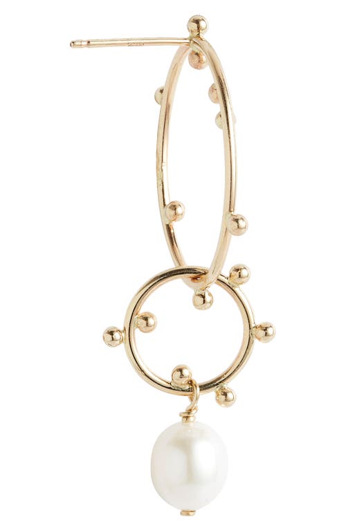 Shop Poppy Finch Scattered Bubble Drop Earrings In Gold