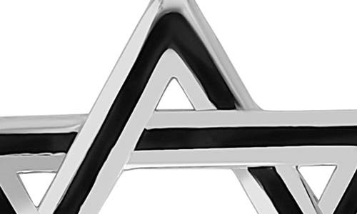 Bony Levy 14k Gold Star Of David Pendant Necklace In 14k White Gold