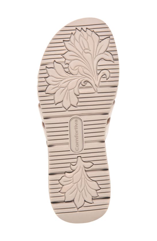 Shop Comfortiva Scottie Slingback Wedge Sandal In Baywater