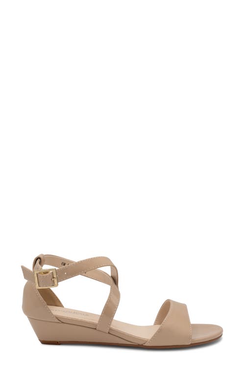 Shop Touch Ups Shyla Wedge Sandal In Nude
