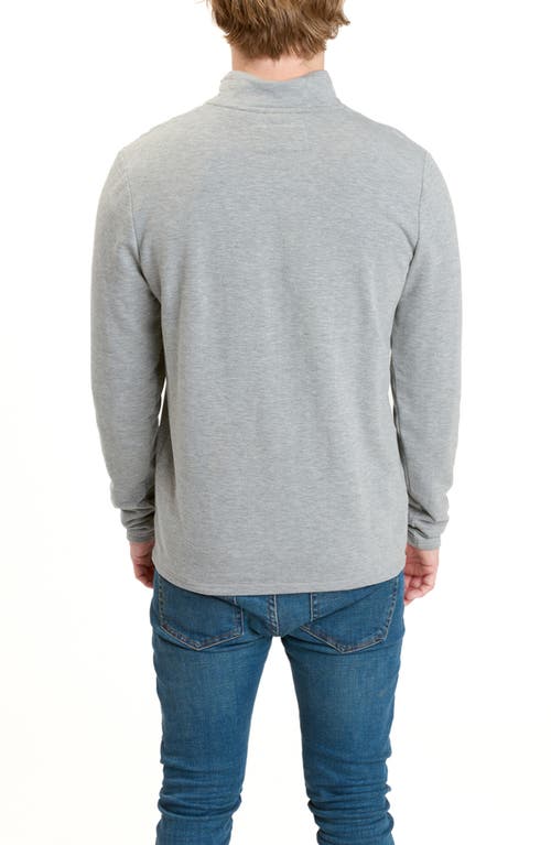 Shop Threads 4 Thought Kace Quarter Zip Pullover In Heather Grey