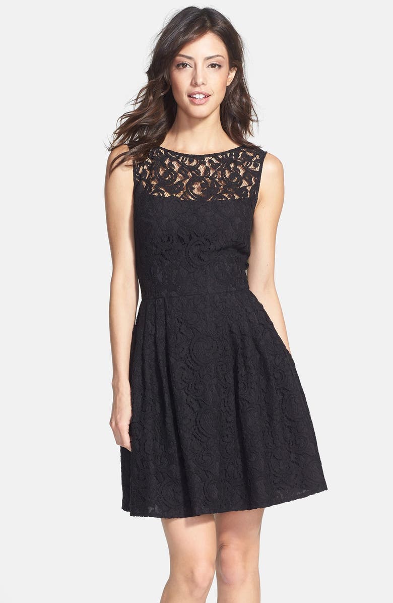 Cynthia Steffe 'Shia' Lace Fit & Flare Dress | Nordstrom