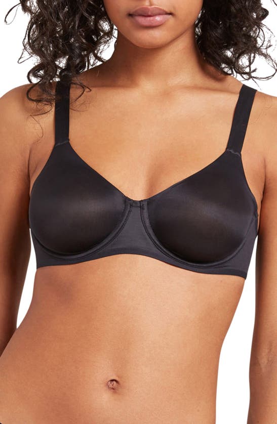 Shop Wolford Sheer Touch Underwire T-shirt Bra In Black