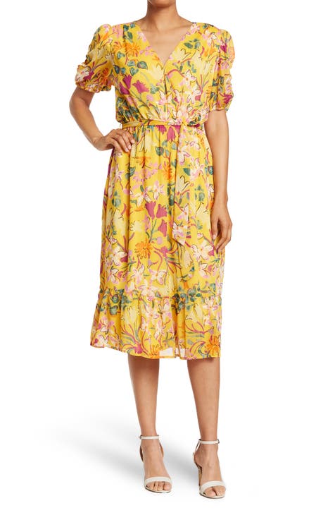 Yellow Floral Dresses | Nordstrom Rack