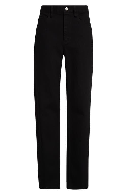 Partow Wyatt Straight Leg Jeans In Black