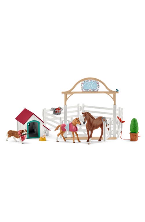 EAN 4055744014598 product image for Schleich Horse Club™ Hannah's Guest Horses with Ruby the Dog Playset in Mu | upcitemdb.com