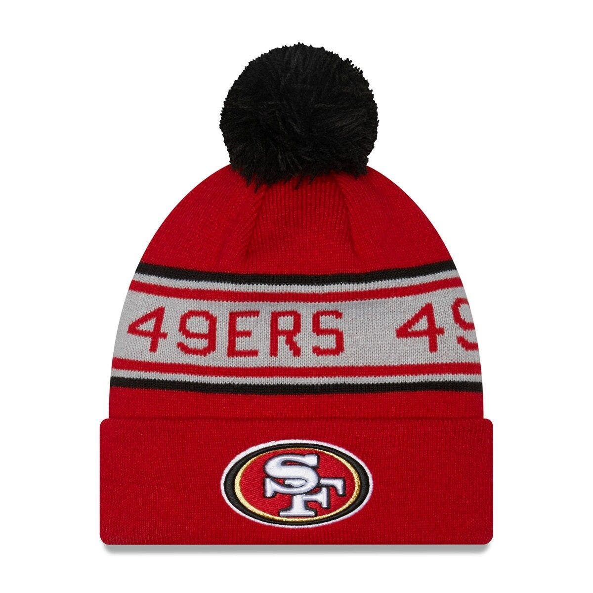 red 49ers beanie
