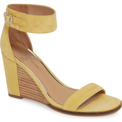Linea Paolo Elodie Wedge Sandal- Yellow