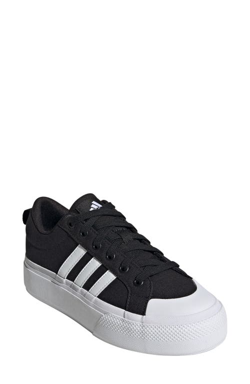 Shop Adidas Originals Adidas Bravado 2.0 Platform Skate Sneaker In Black/white/black