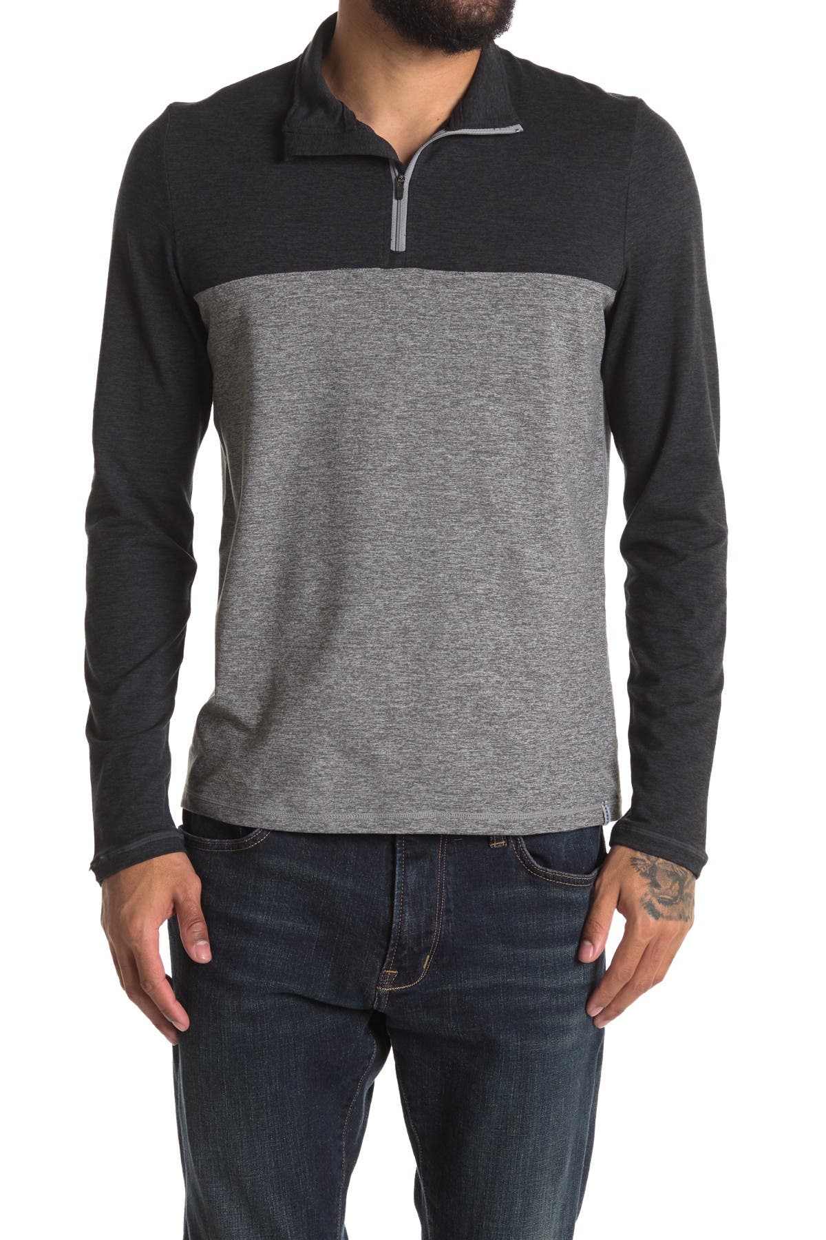 Marine Layer Becker 1 4 Zip Sweater Nordstrom Rack