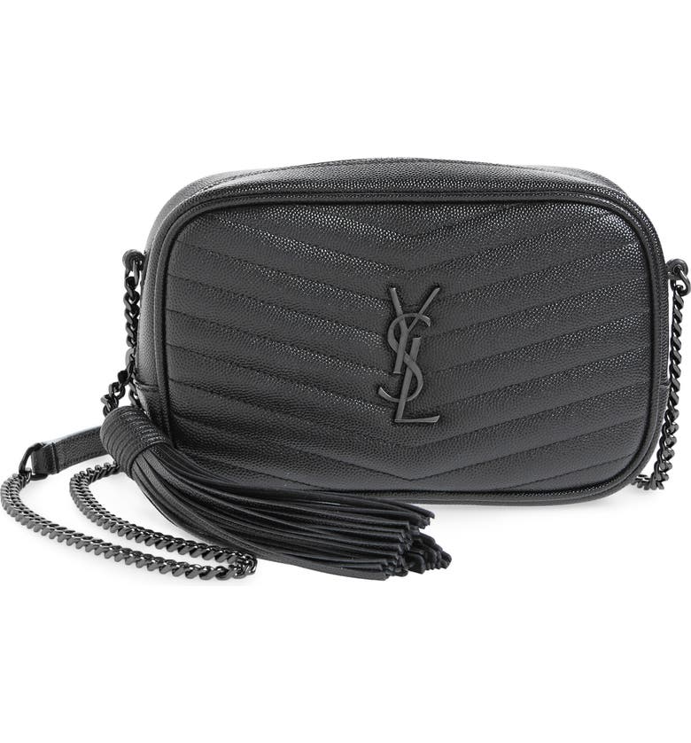 Saint Laurent Mini Lou Quilted Leather Crossbody Bag | Nordstrom