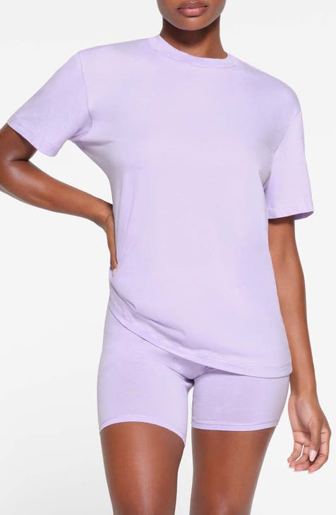 SKIMS, Tops, Skims Ultra Violet Tshirt Bodysuit Xs