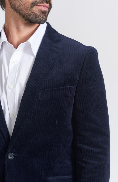 Savile Row Co Corduroy Sport Coat In Navy
