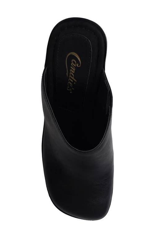 Candies Candie's Nichola Platform Wedge Clog In Black