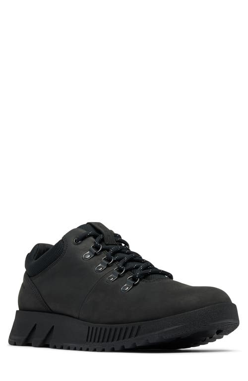 Sorel Men's Mac Hill Lite Hiker Low Waterproof Lace-up Sneakers In Black/black