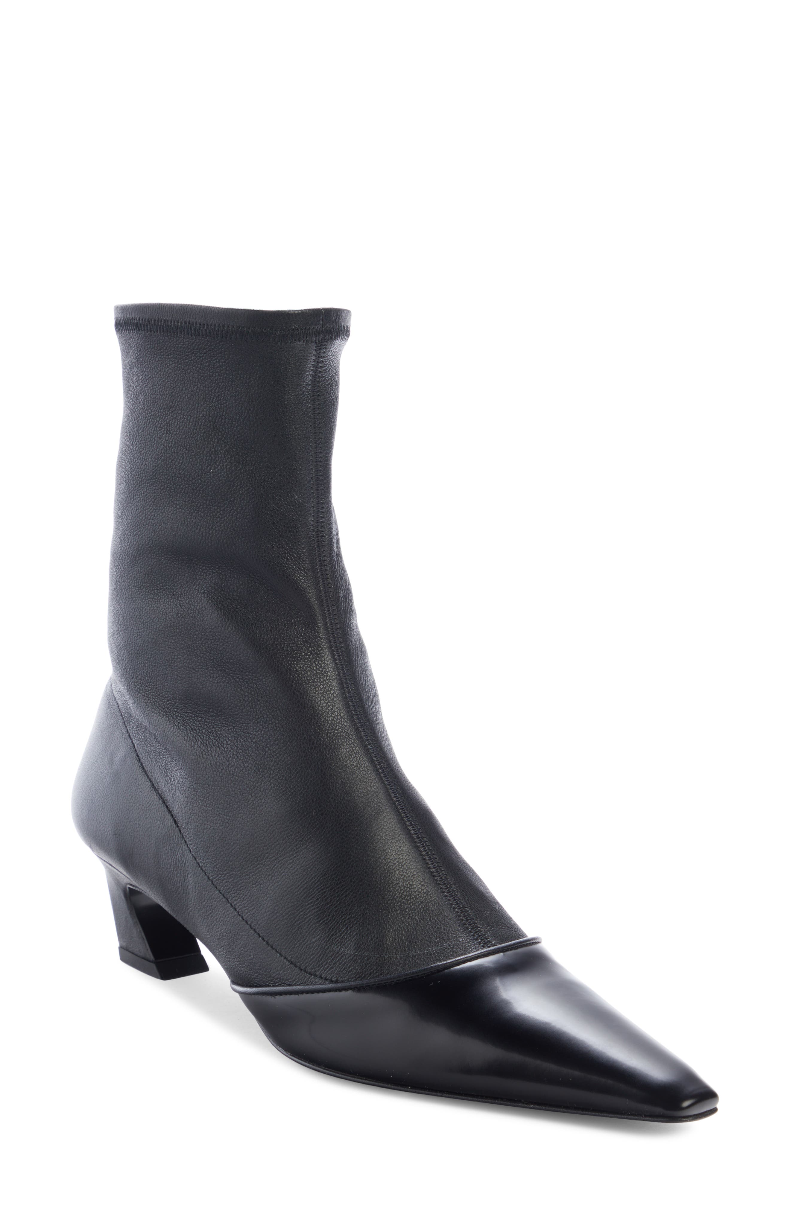 Acne Studios branded ankle boots - Black