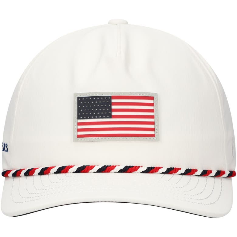 Shop Puma White The Players Volition Flag Flexfit Adjustable Hat