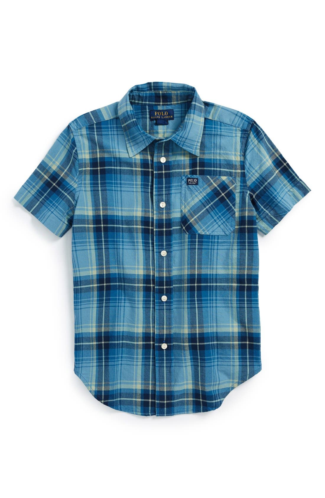 Ralph Lauren Plaid Shirt (Toddler Boys & Little Boys) Nordstrom