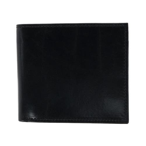 Trafalgar Cabot Cortina Bi-fold Leather Wallet In Black