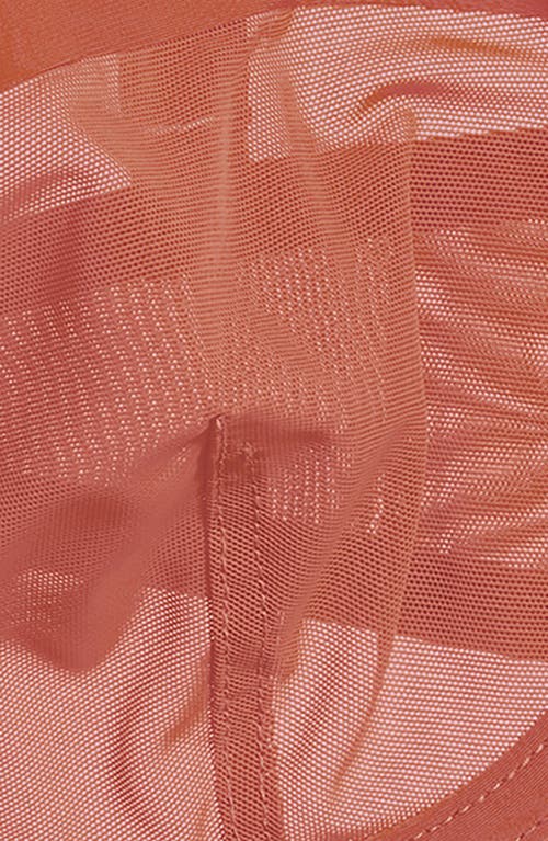 Cuup The Balconette Mesh Bra In Clay