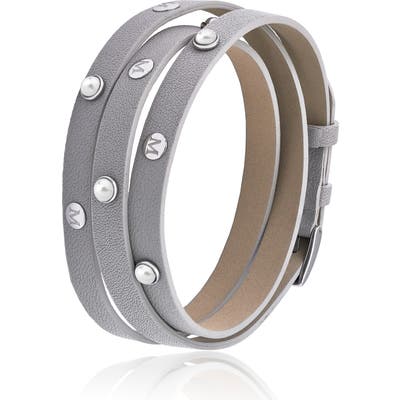Majorica Mabe Simulated Pearl Wraparound Bracelet