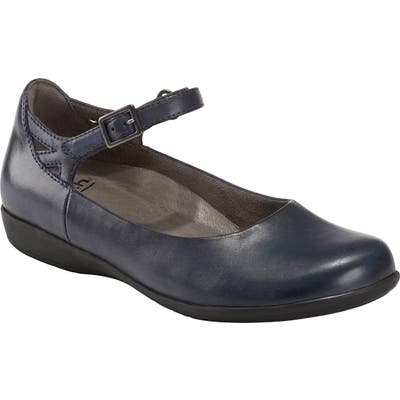 Earth Alder 2 Dalma Ankle Strap Shoe, Blue