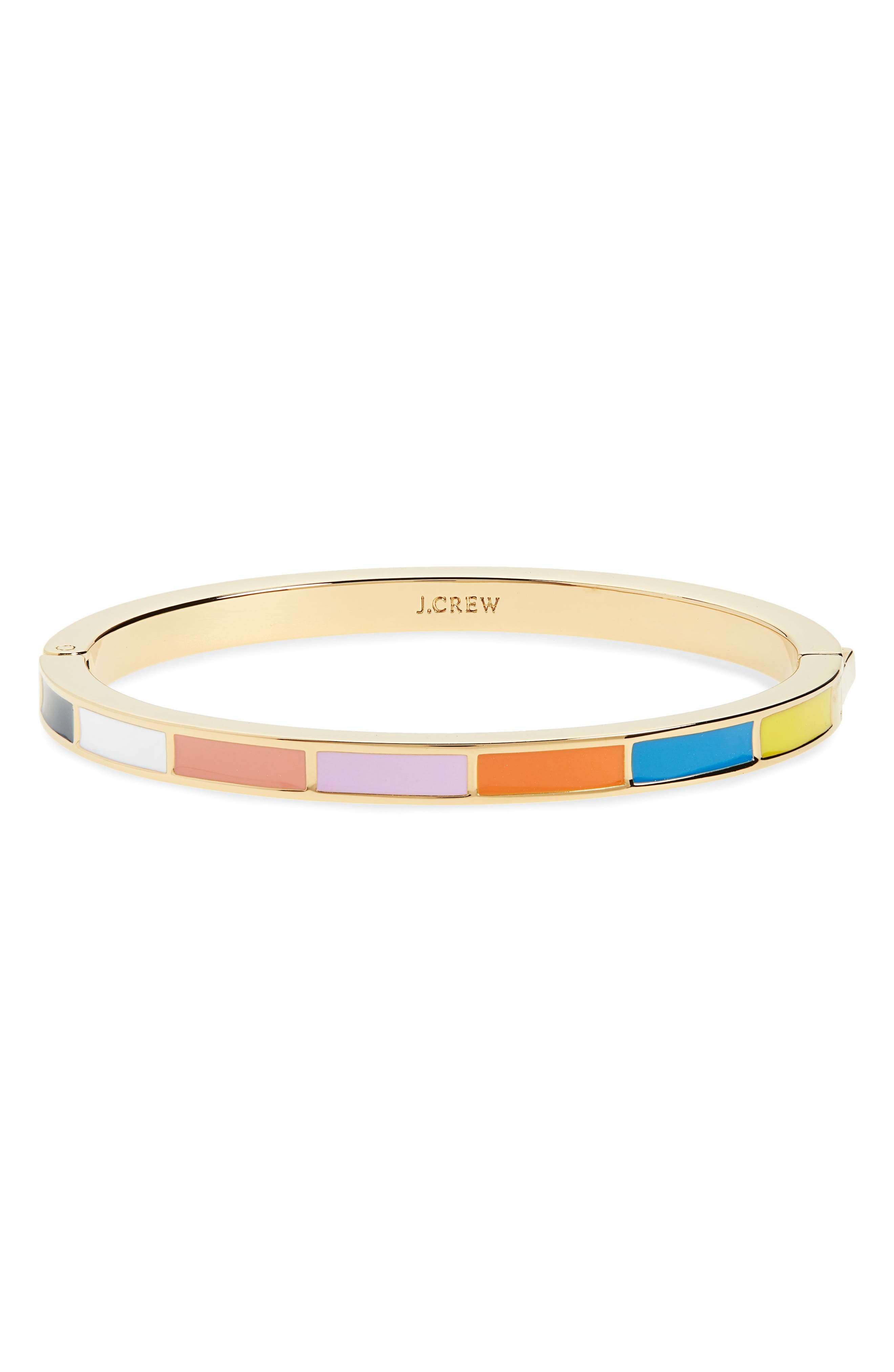 j crew enamel bracelet