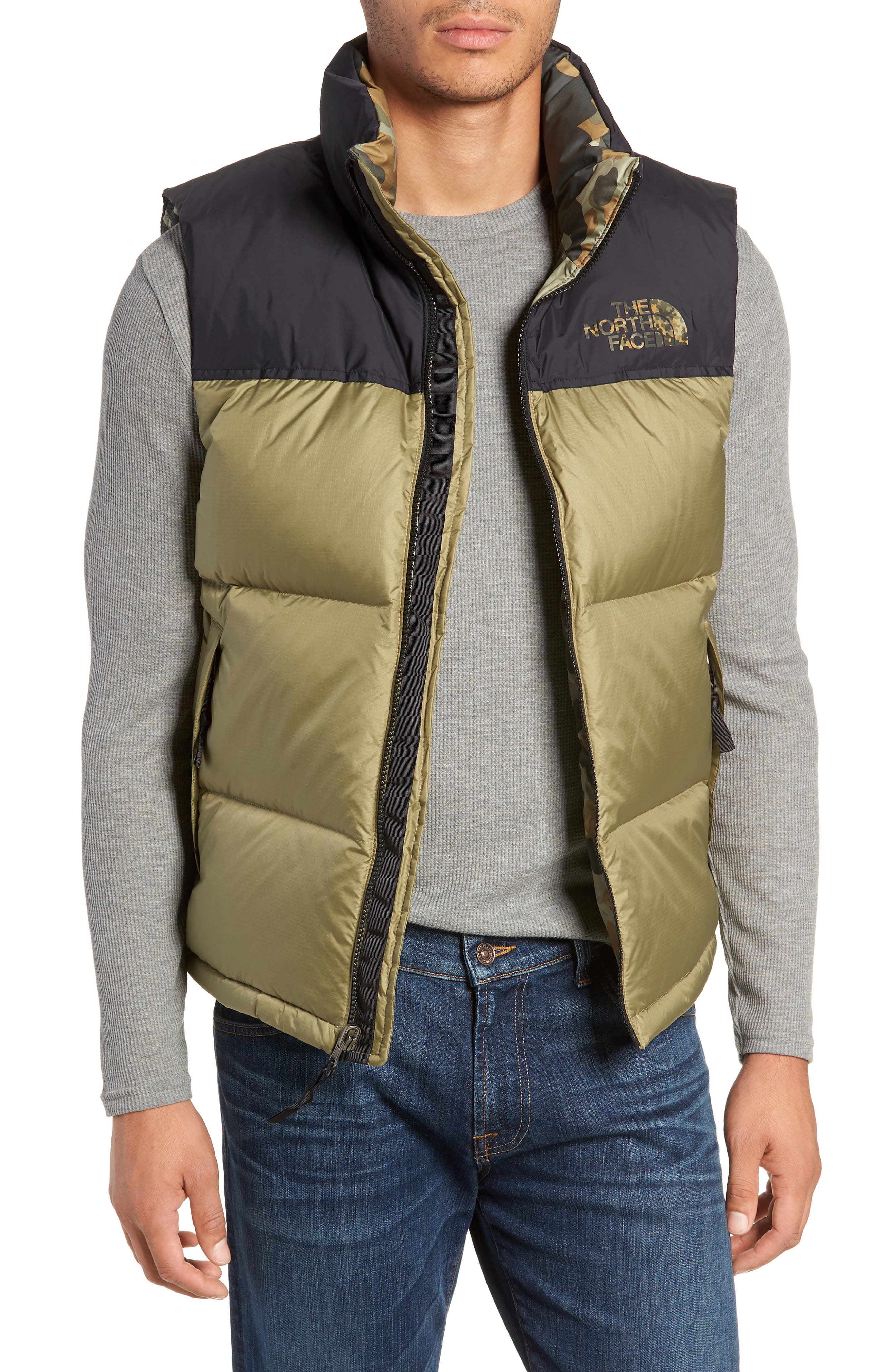 The North Face Nuptse 1996 Packable Quilted Down Vest, Green
