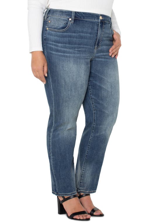 Shop Liverpool Los Angeles Liverpool Kennedy Straight Leg Jeans In Oasis