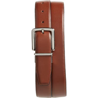 Cole Haan Reversible Leather Belt, British Tan/ Black