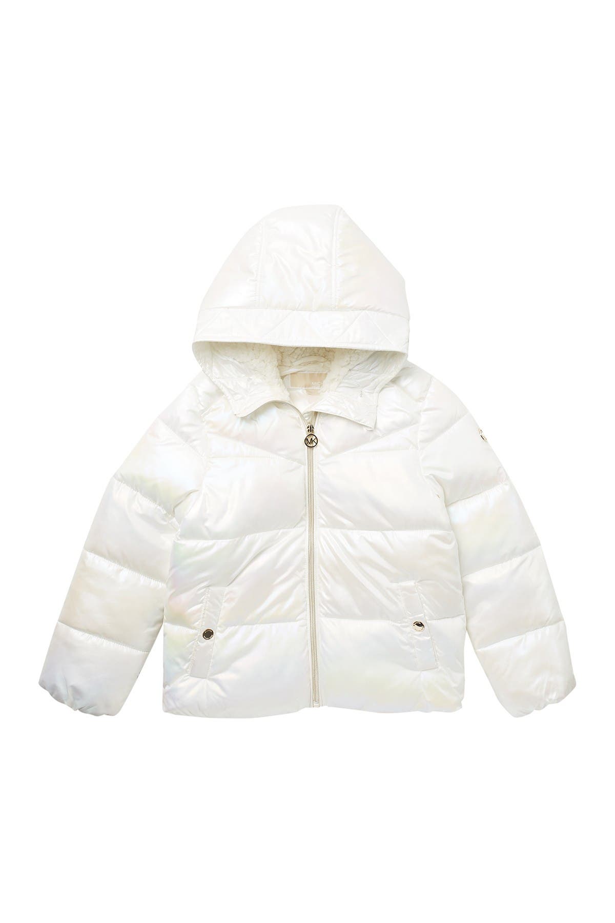 michael kors white winter coat