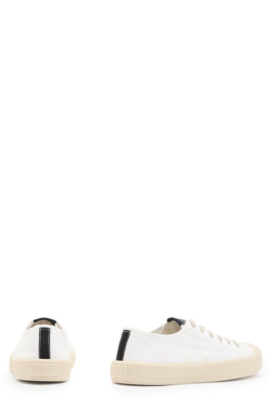 Shop Allsaints Sherman Low Top Canvas Sneaker In White