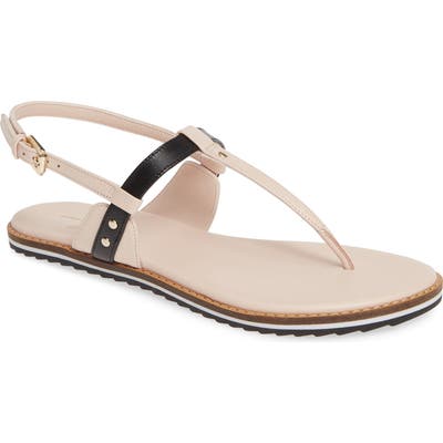 Linea Paolo Leia Slingback T-Strap Sandal, Pink