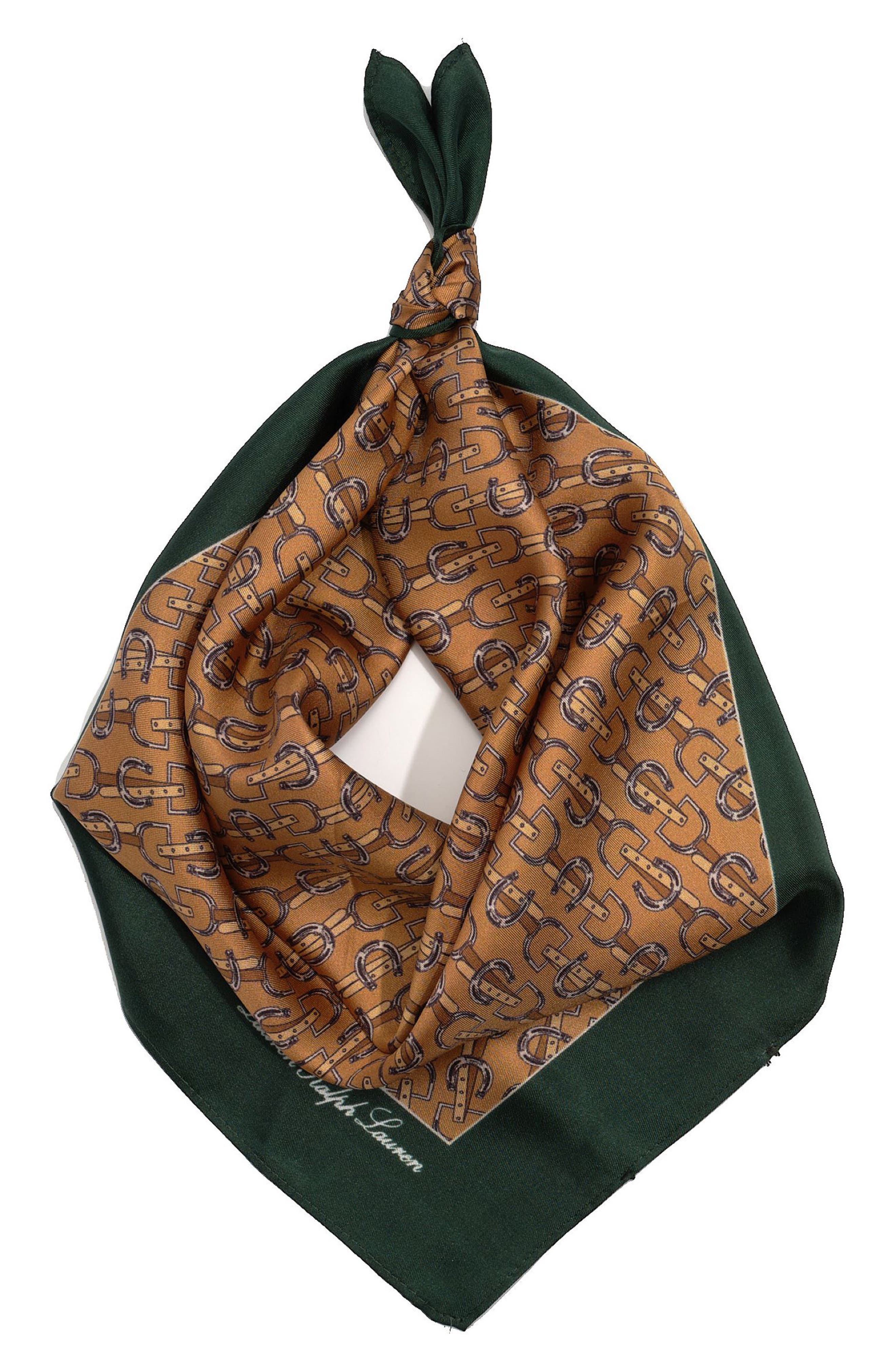 ralph lauren silk scarf