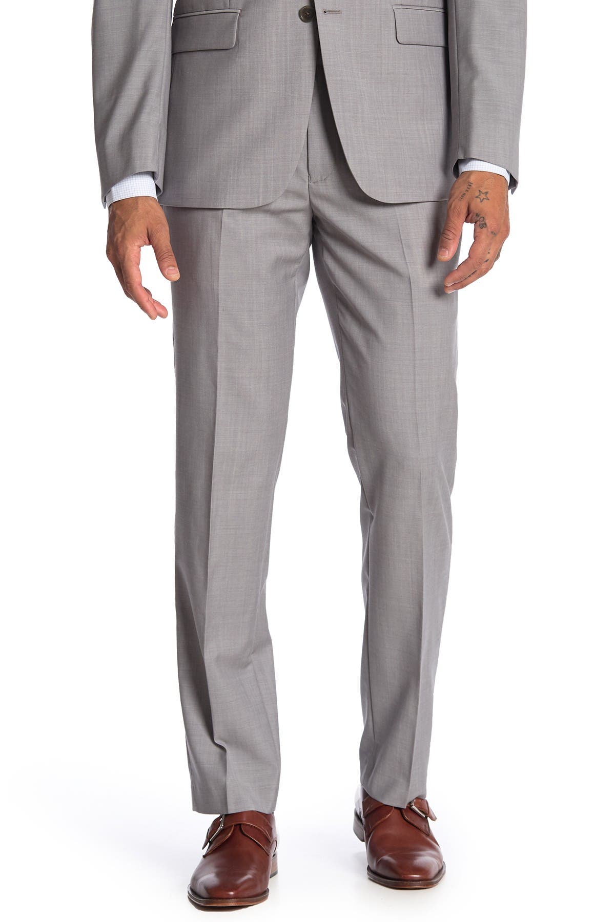 calvin klein technical tapered fit pants
