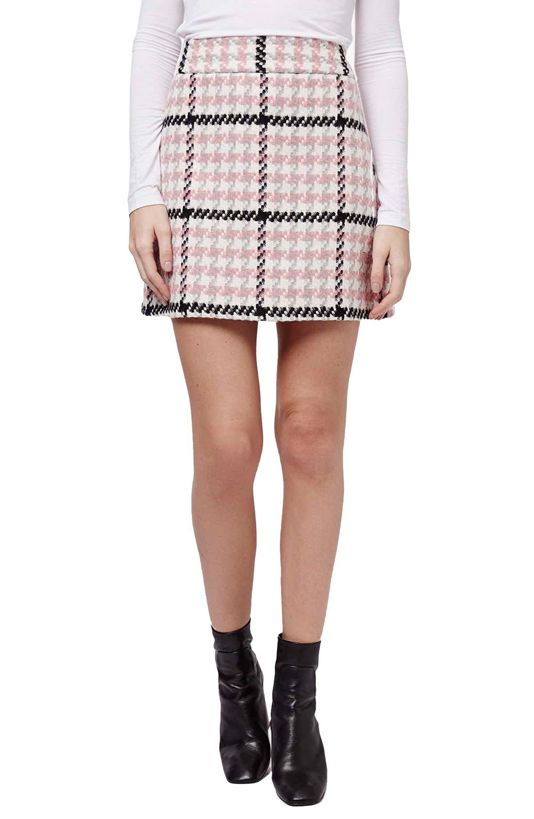 Houndstooth ALine Skirt Nordstrom